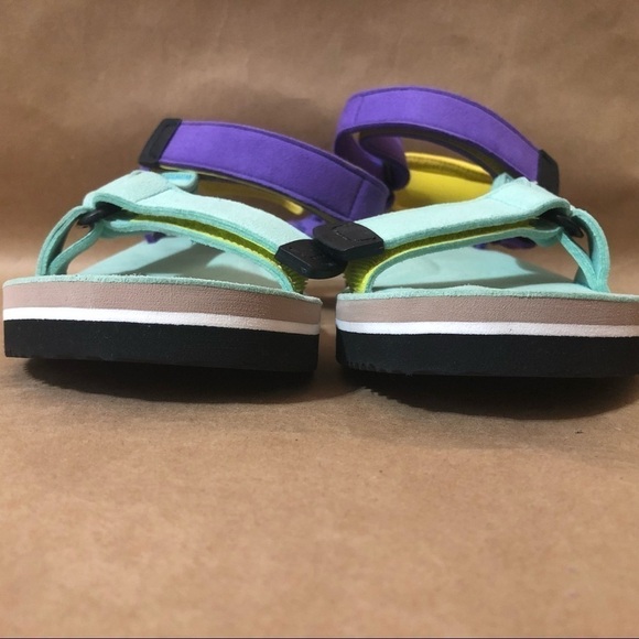 Suicoke | Depa ECS Platform Sandals Mint 78 Dad Sandals Retro Outdoor Size 9 - Picture 9 of 16